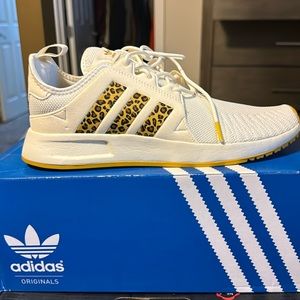 Adidas Originals X_PLR J OWhite/Leggld/Pyrite Size 7 Y/W